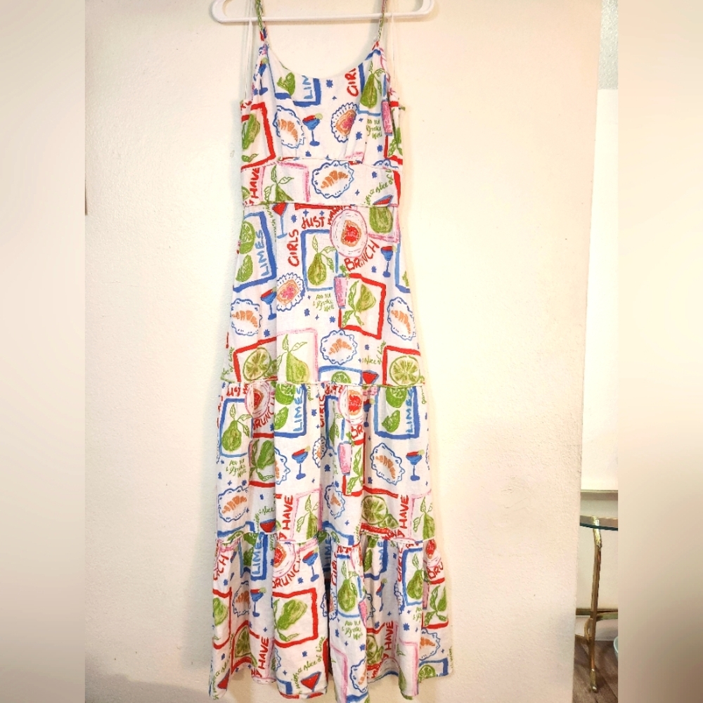 Cynthia Rowley White and Blue Label Dress